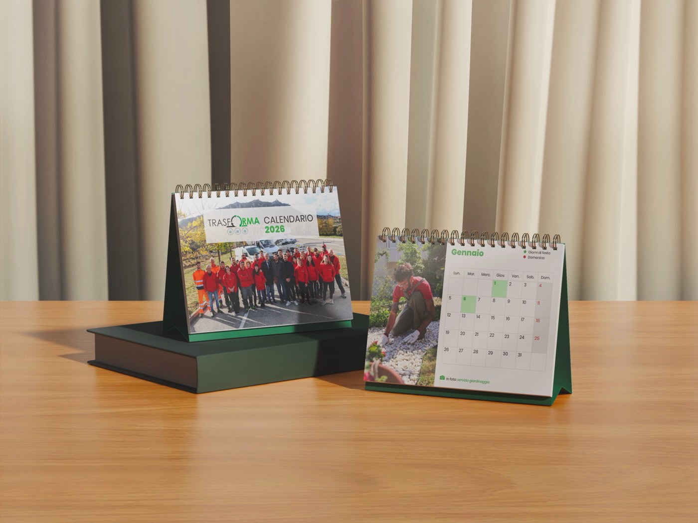 Calendari da tavolo stampati
