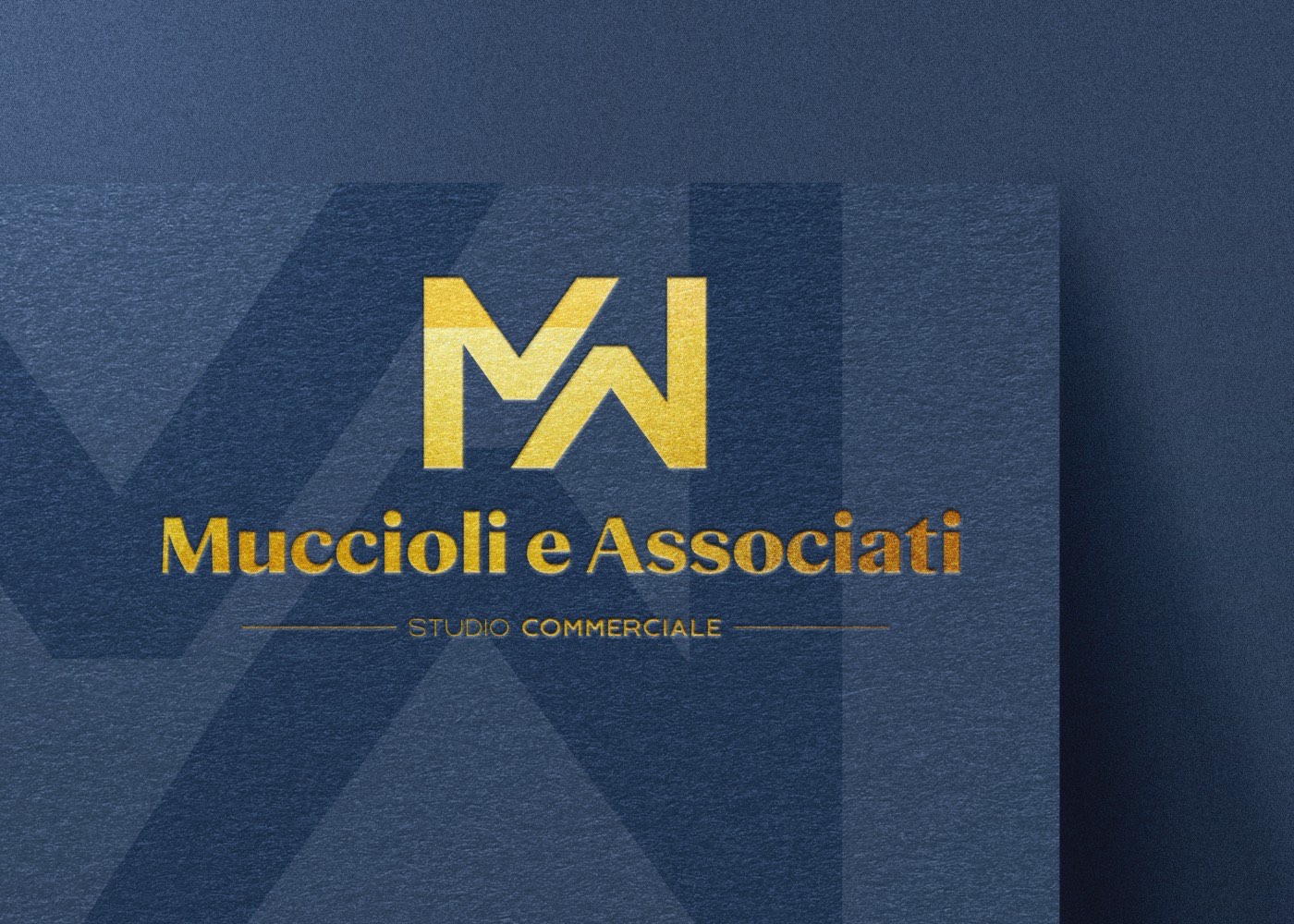 Logo Muccioli e Associati disegnato da Miketing