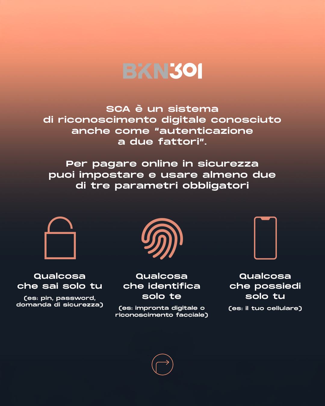 Contenuto social realizzato per BKN301