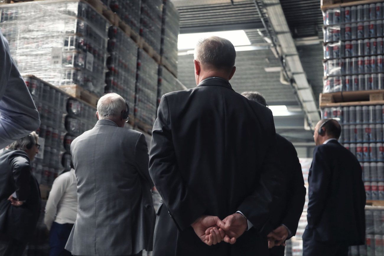 Area logistica di uno stabilimento